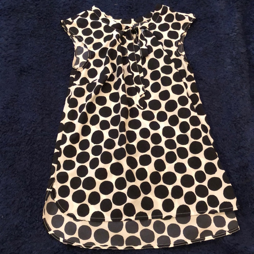 Polka dot blouse